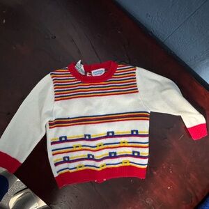 Nannette Multicolor Striped Knit Top